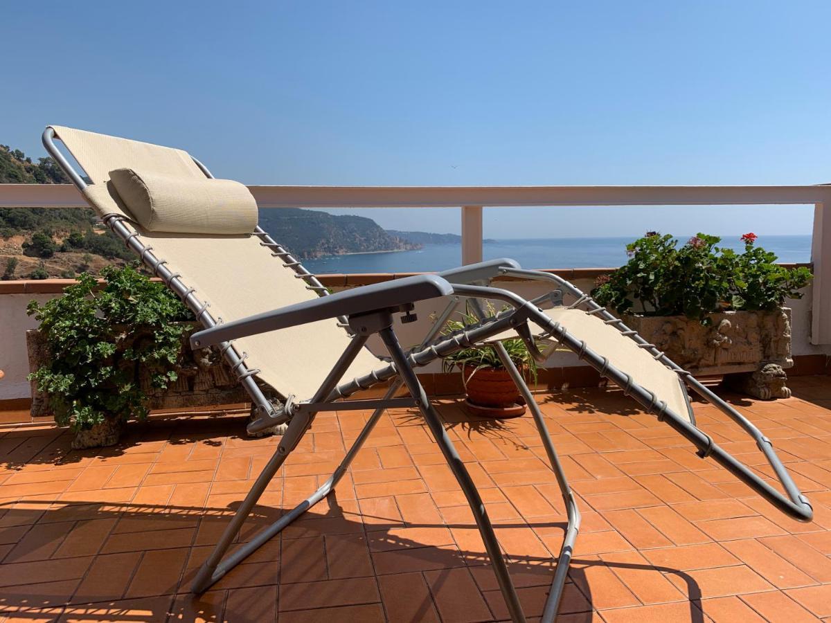 ⭑ Terrace + Sea Views + Private Beach. What Else? ⭑ Tossa de Mar Exteriör bild