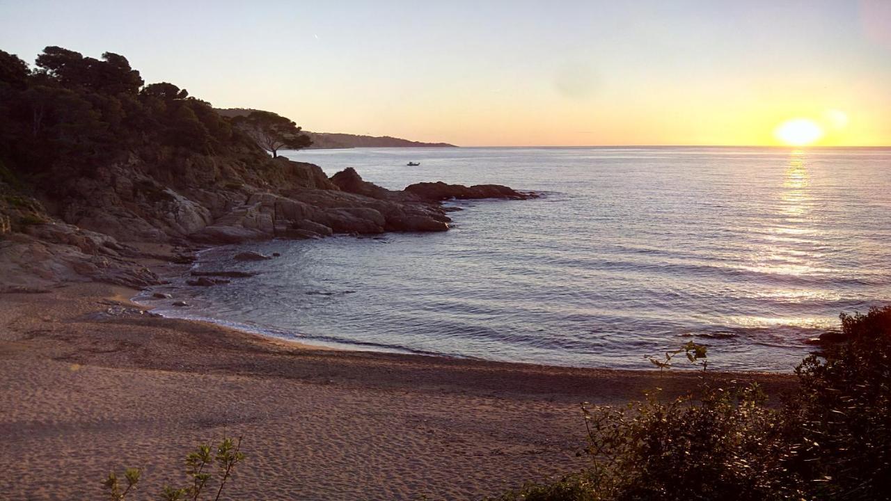 ⭑ Terrace + Sea Views + Private Beach. What Else? ⭑ Tossa de Mar Exteriör bild